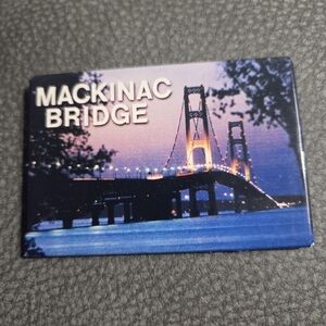 Mackinac Bridge Michigan Refrigerator Magnet A Great Socking Stuffer